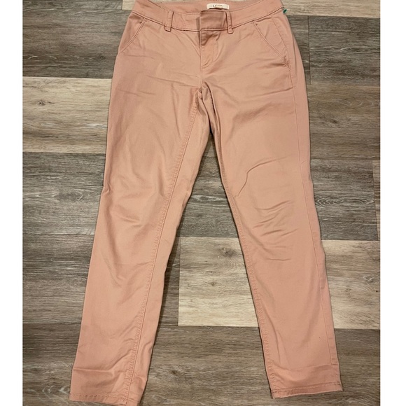 Womens Loft Jeans Pink Like New Girl Party Comfortable Cute Hot Pink Pockets - Picture 1 of 3